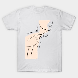 The Dapper Minimalist Professional T-Shirt